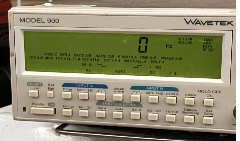 Wavetek 900 Timer Counter Analyzer As Is - Not Fully Tested - No power Supply