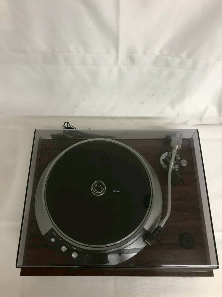 Denon DP-50M Direct Drive Record Player Turntable System Untested