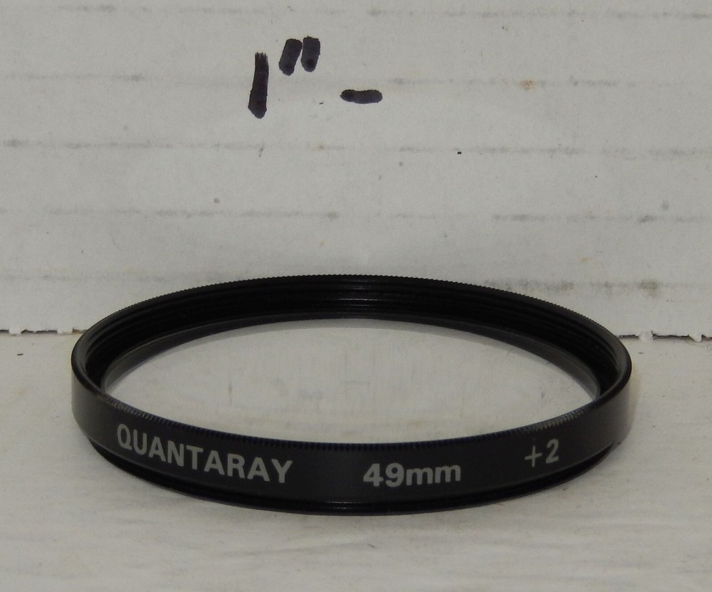 Quantaray 49mm +2 CAMERA Lens FILTER DIGITAL OR FILM