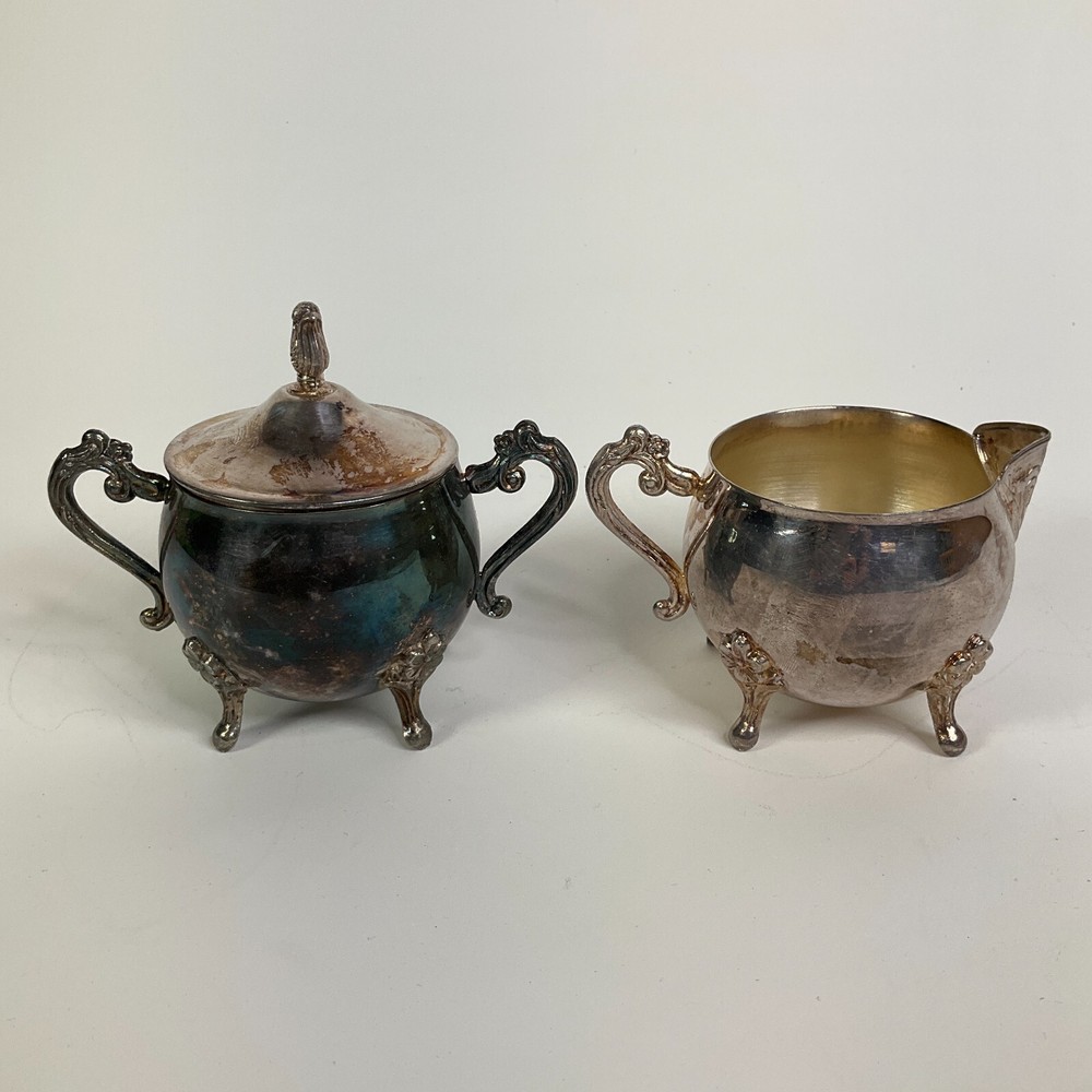 Vintage Leonard Silver Plated 5 Piece Tea Set
