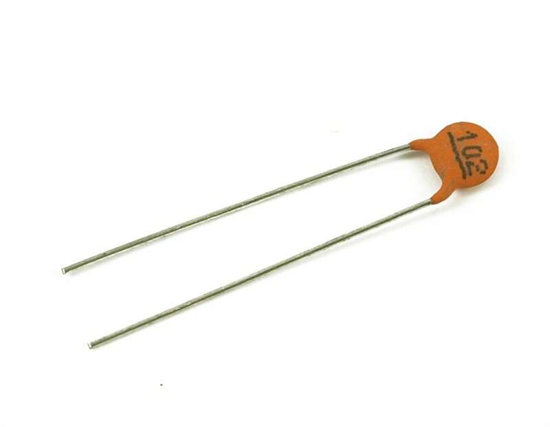 NEW - .001 mfd Ceramic Disc Capacitors (3 Pieces)