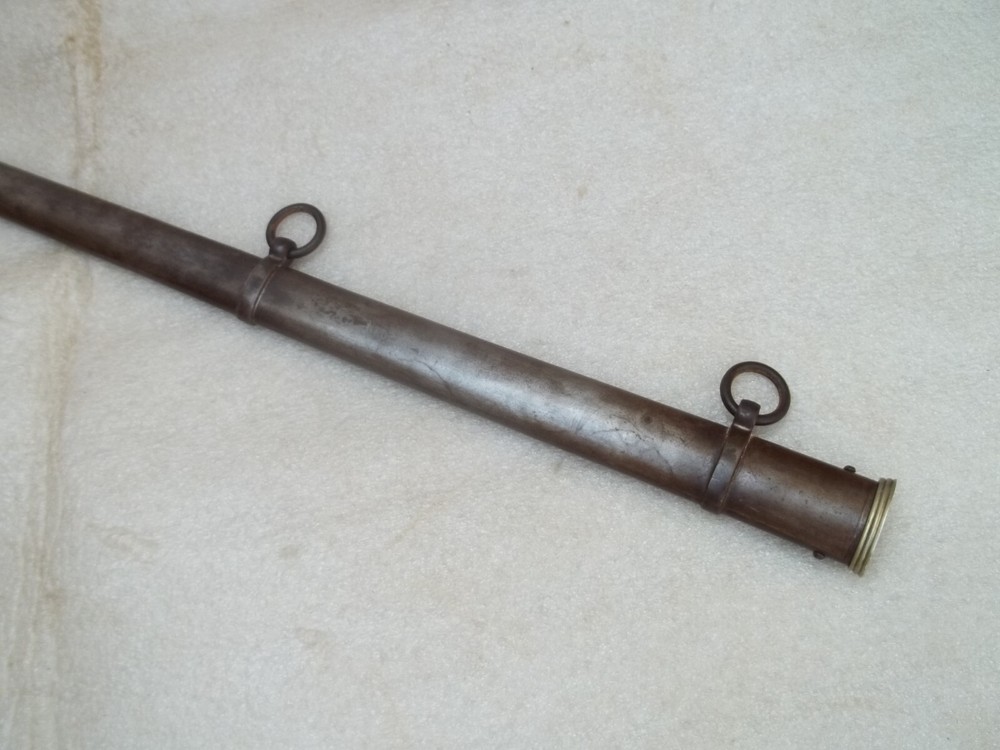 Antique 19th Century French 1882 Pattern Sword Scabbard
