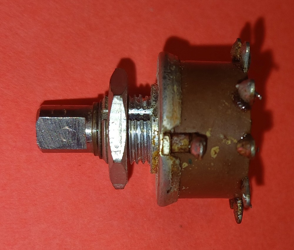 Grayhill Series 5000 Selector Switch SP10T 10-Position Single Pole Rotary Switch