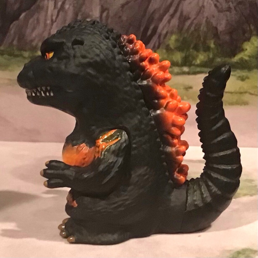 GODZILLA BURNING SD VINYL FINGER PUPPET FIGURE