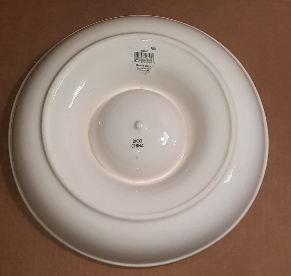 Dish Ceramic Chip and Dip Wal-mart "Spring Bugs" 13.5"