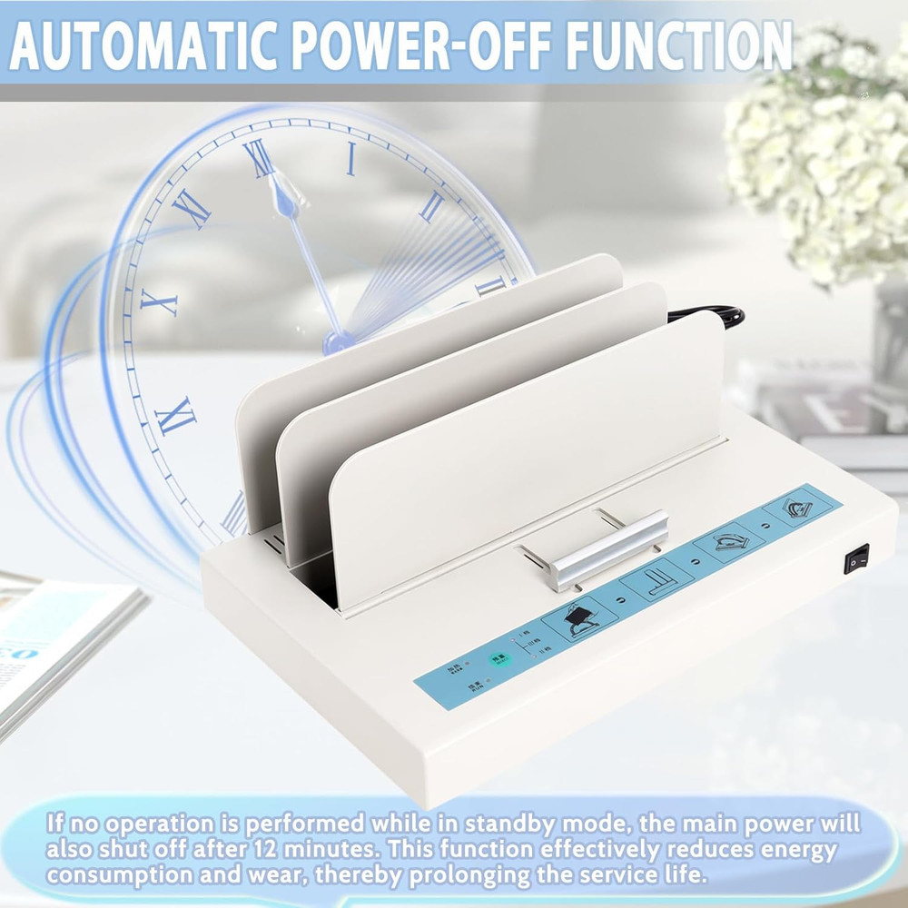Thermal Binding Machine 500 Sheets Capacity Book Binding Material 110V Binding M