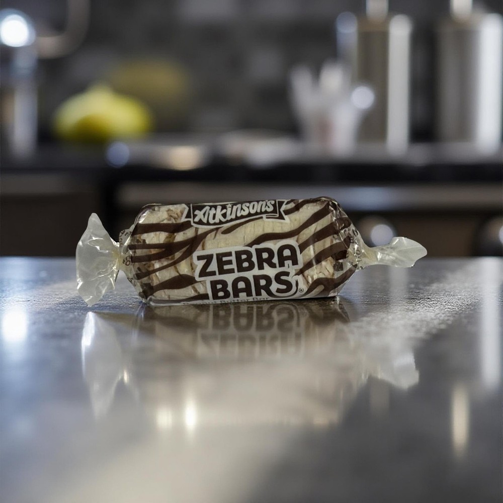 Atkinson's Zebra Peanut Butter Bars Candy (3 Pound)