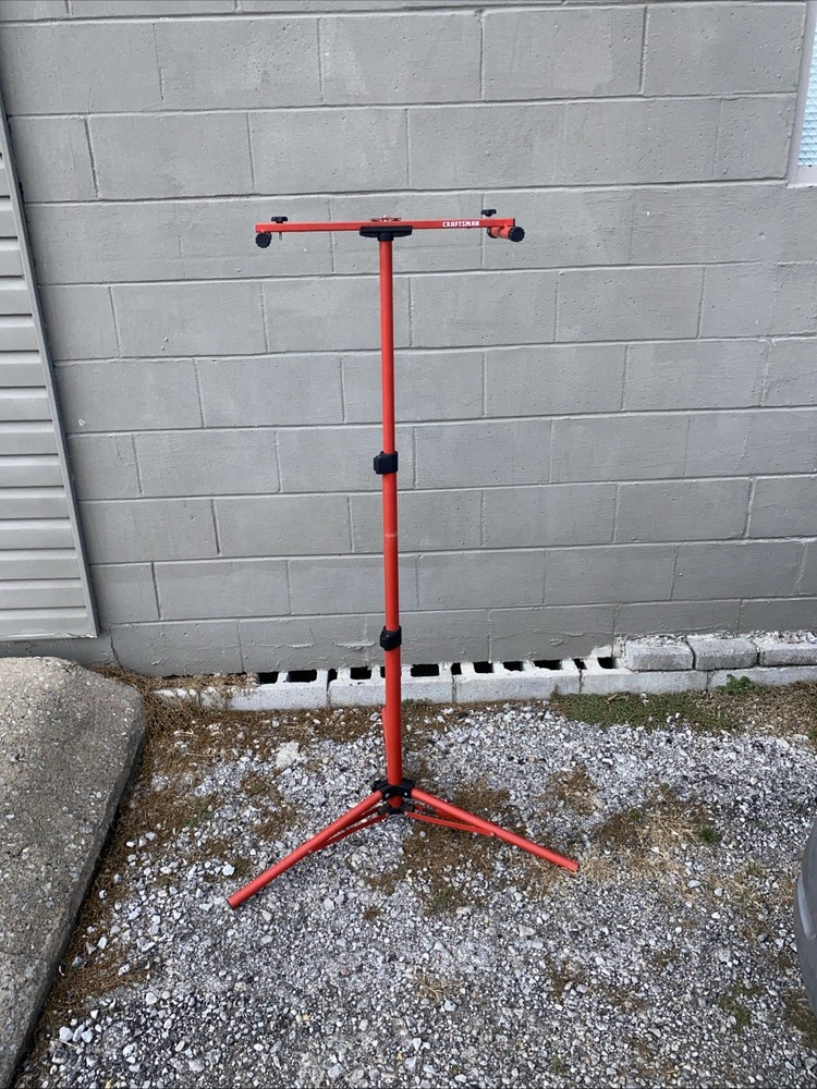 Craftsman Dual Work Light Adjustable Stand - Used, Works