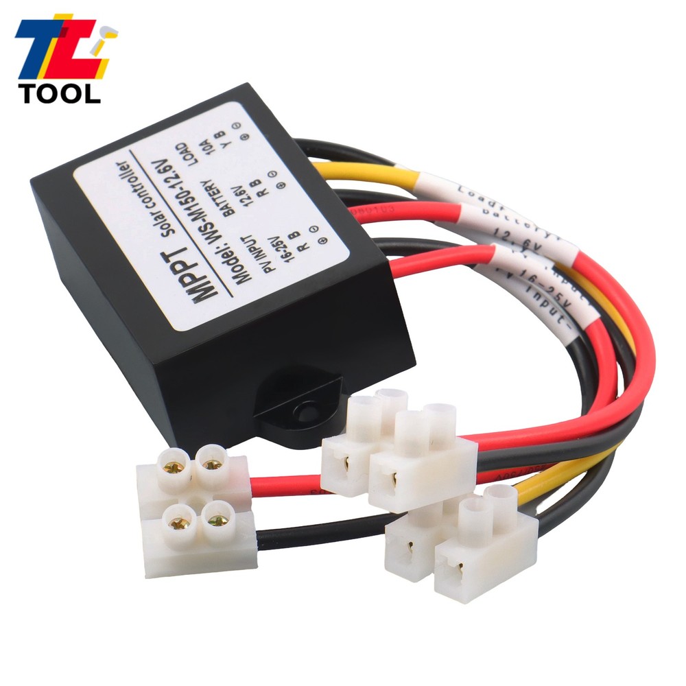 Solar Battery Charge Controller Boost MPPT 12.6V Voltage Adjustable 150W