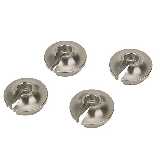 4Pcs Spring Retainers, Light Weight Aluminum Shock Retainers with Piston