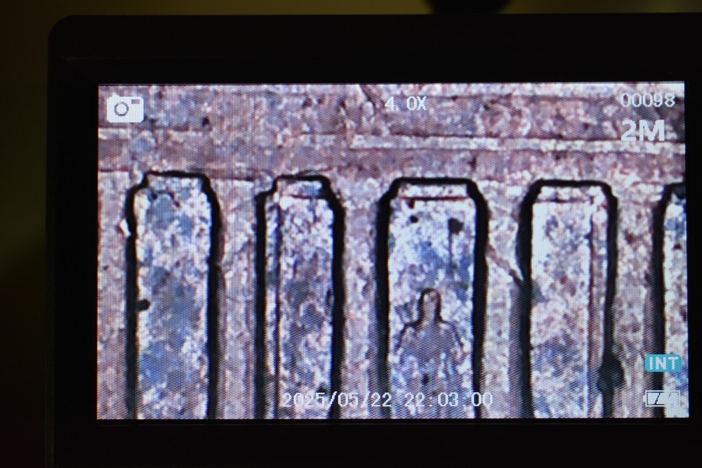 1963 Penny Error Die Break One Cent US Minted Coin Multi Error Doubling Pillars