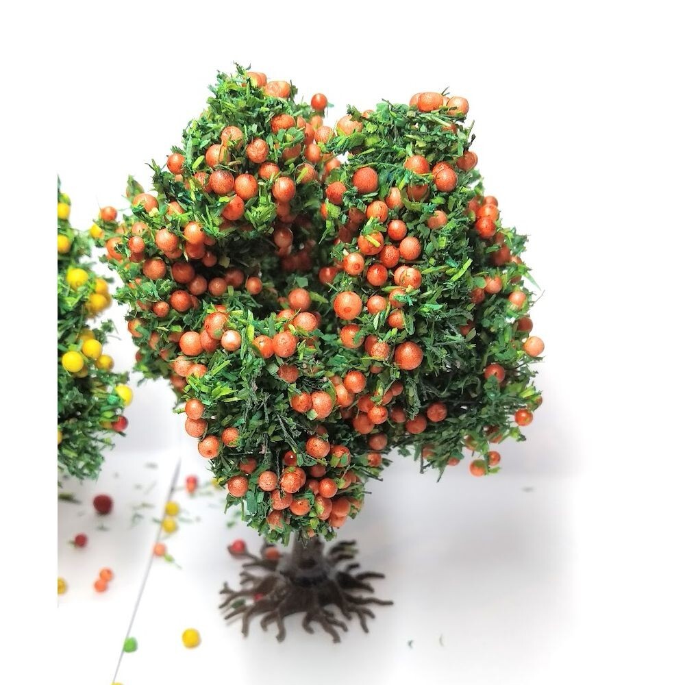 3 FRUIT TREES 6 CM - Artisan32 - 05817