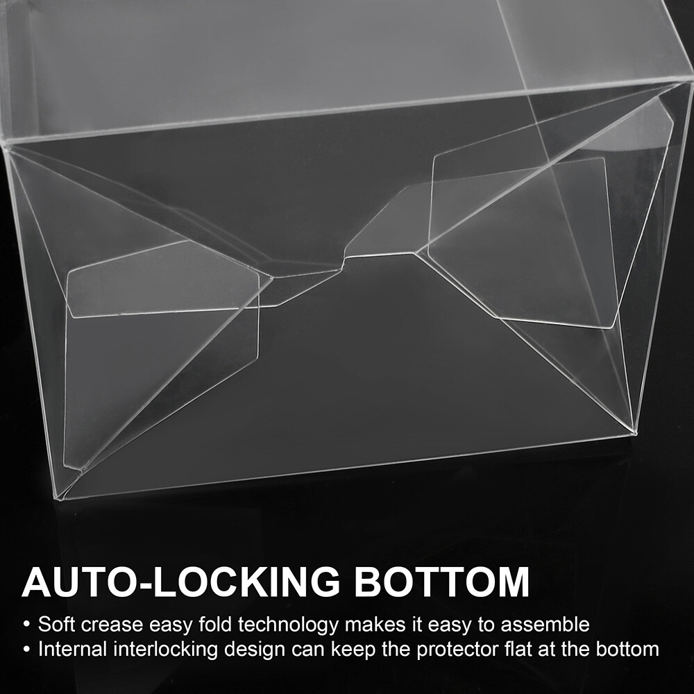 Pop Protector Compatible with 4" Funko POP! Figures Clear Pop Case Display Box