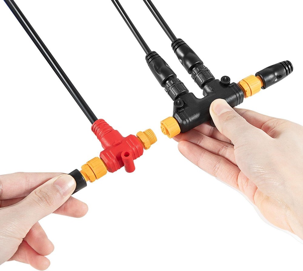 NMEA 2000 Starter Kit Power Cables Drop Cables Dual Tee Connector Terminator Kit