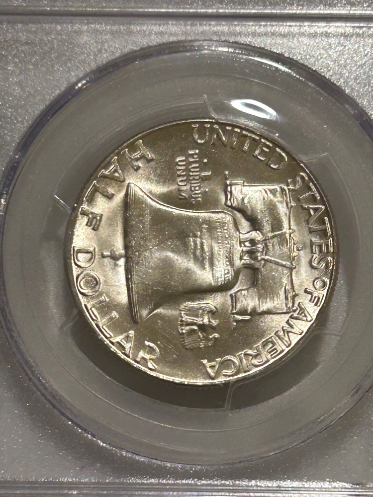 1951 S Franklin Silver Half Dollar PCGS MS64