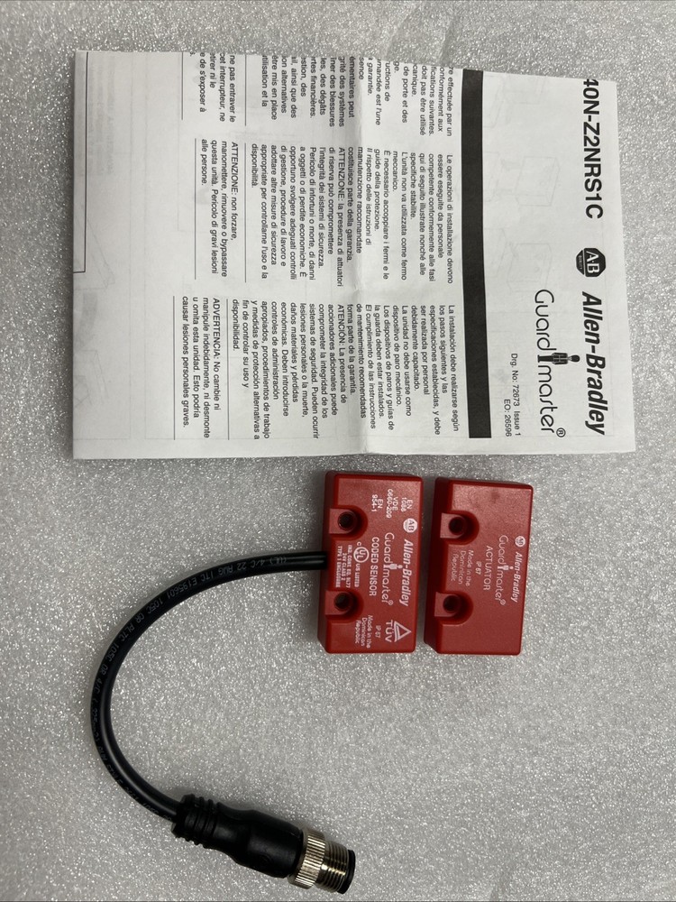 ALLEN-BRADLEY GUARDMASTER CODER SENSOR 440N-Z2NRS1C
