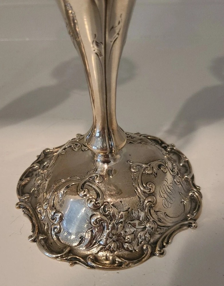 MAUSER STERLING SILVER CANDLESTICKS