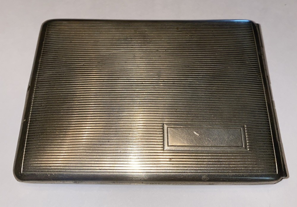 Vintage Metal Cigarette Case