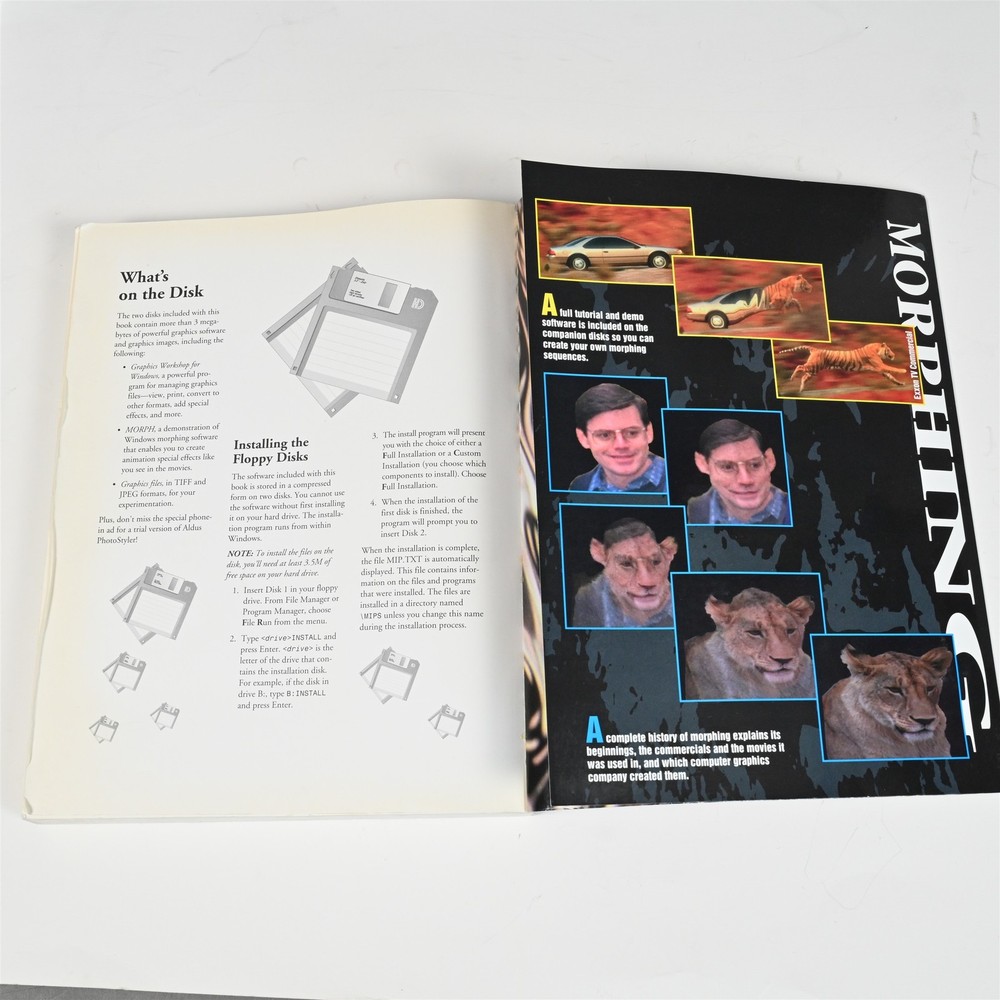 The Magic of Image Processing - Mike Morrison 1993 Vintage Morphing