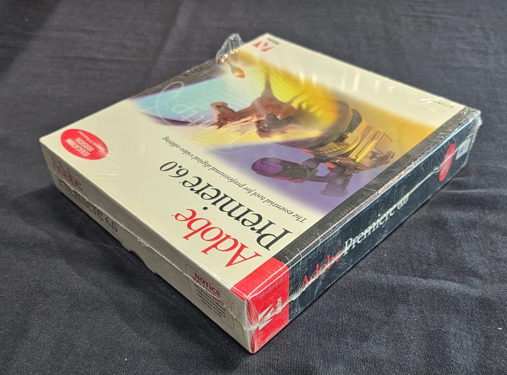 Adobe Premiere 6.0 Education Version for Mac OS - Sealed