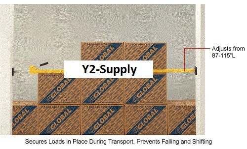 NEW! Folding Steel Cargo Control Bar & Load Stabilizer!!