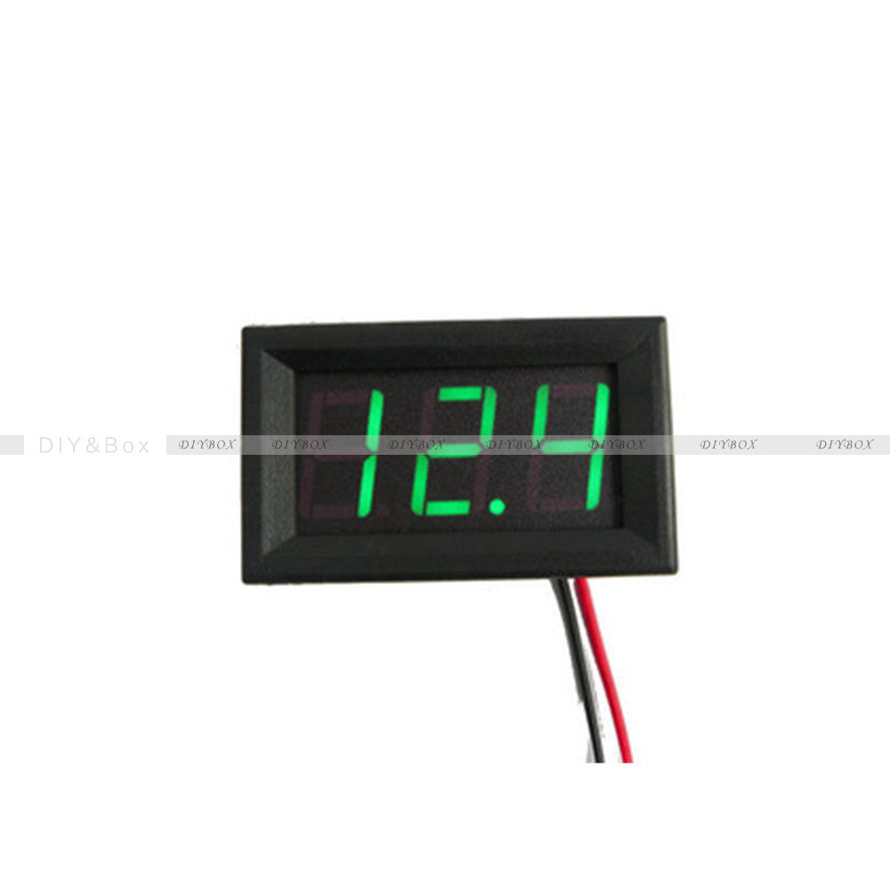 0.56" DC4.5/4.7/5V-30V Voltmeter LED Panel 2/3 Bits Display Volt Voltage Meter