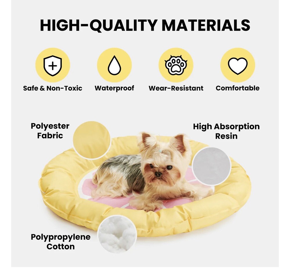 VETRESKA Grapefruit Dog Cooling Mat Small
