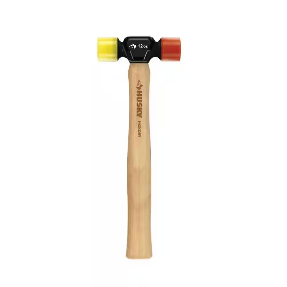 12 Oz. Hickory 2-Sided Soft Face Mallet