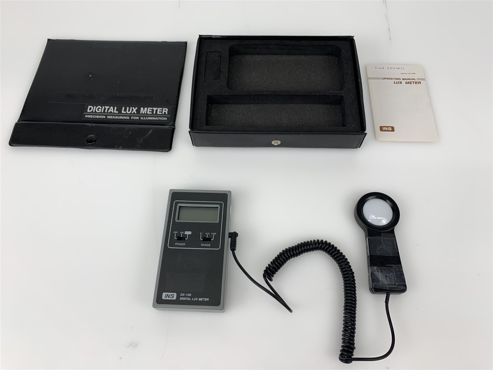 INS DX-100 High Accuracy Digital Lux Meter