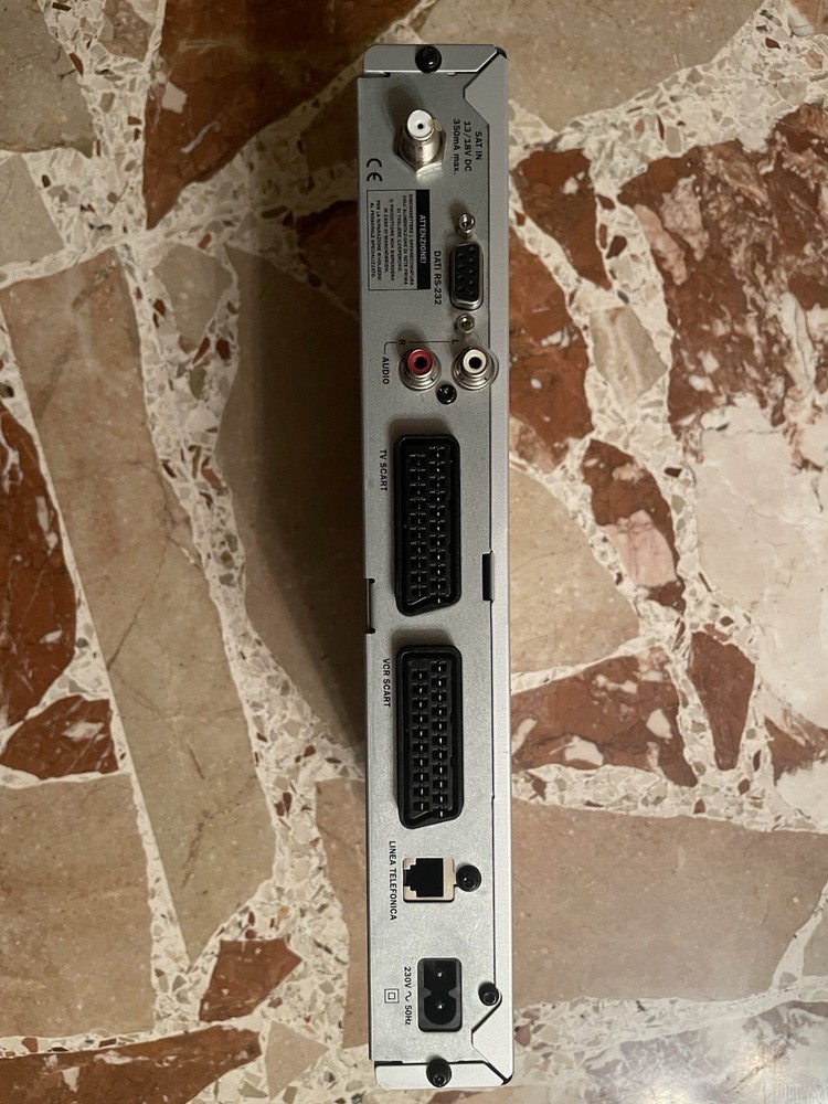 TV DECODER SKY HD MOD PACE DS230 NS Italy Sky Scart Decoder Gray Made In Europe