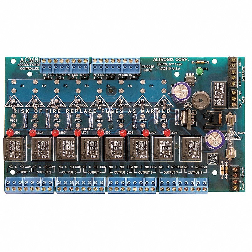 Altronix ACM8CB-H28Y07 Access Power Controller