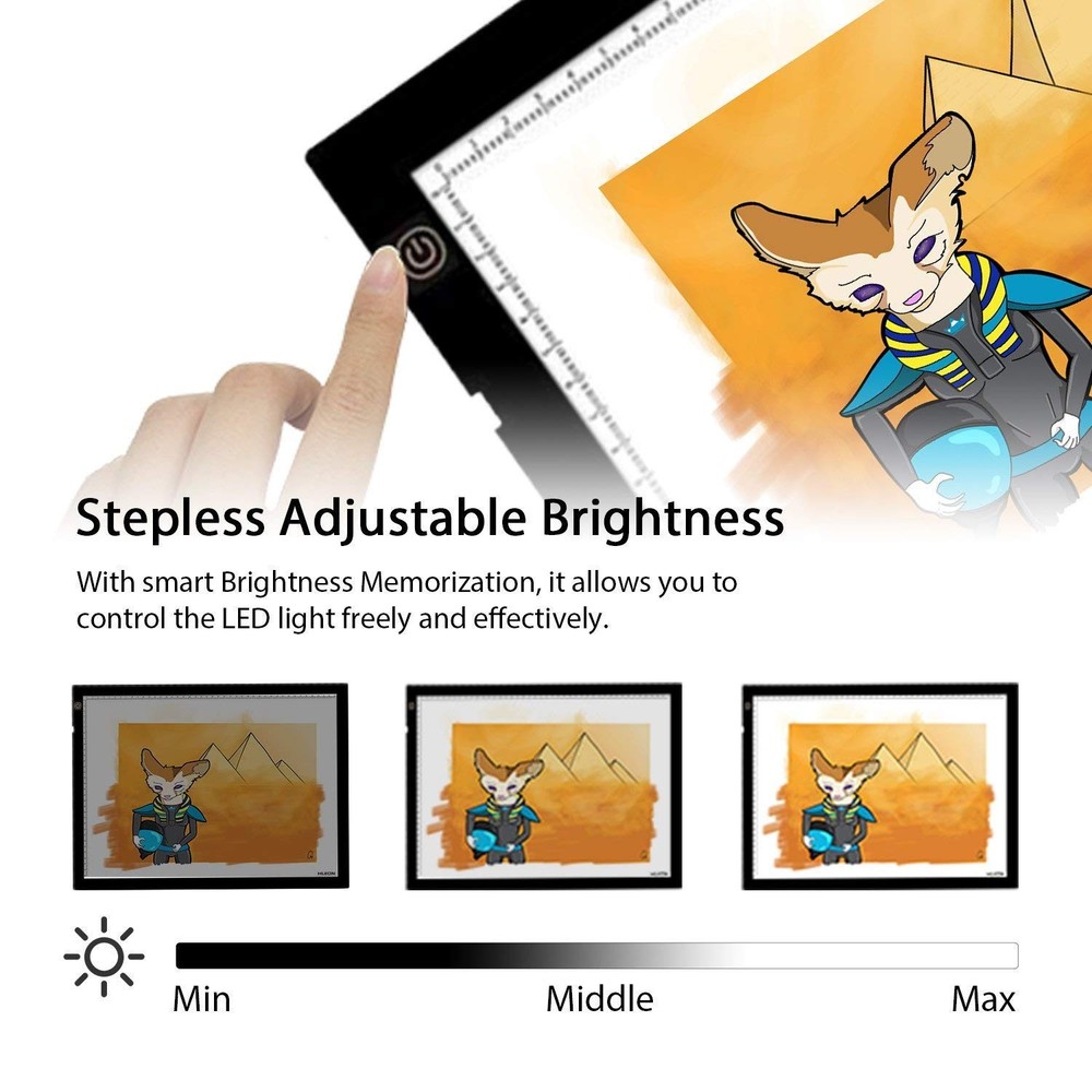 Huion A3 Light Box for Tattoo Tracing - AC Powered A3-AC