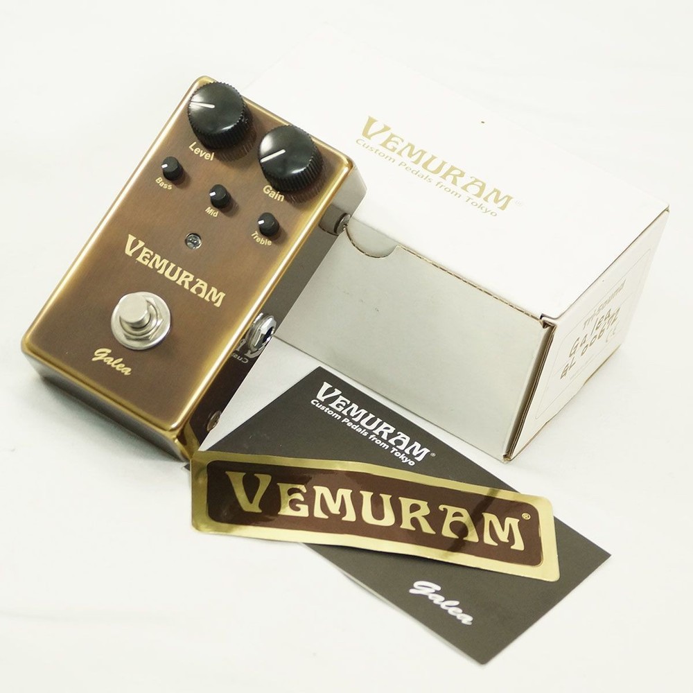 VEMURAM Galea Medium-Gain Overdrive Pedal Used