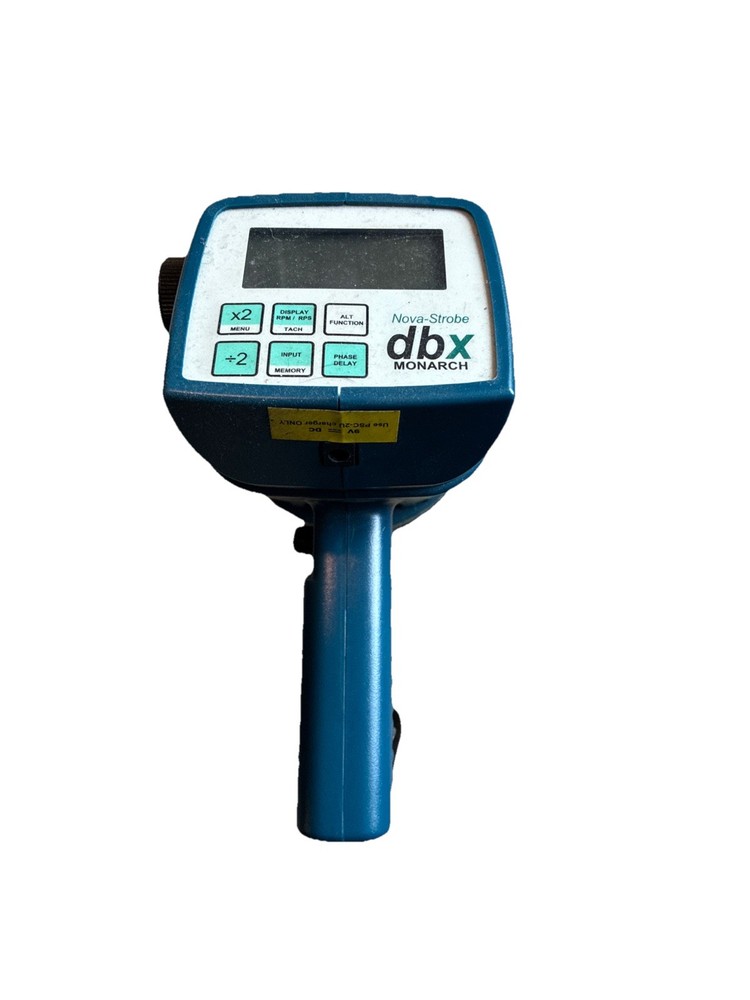 Monarch Nova-Strobe DBX Battery-Powered Digital Portable Stroboscope