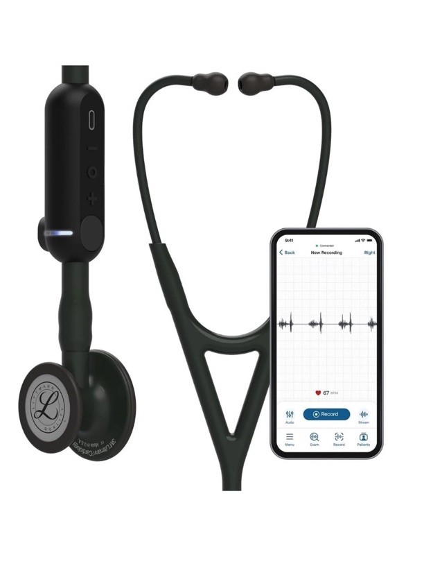 3M Littmann CORE Digital Stethoscope BLACK - New Open Box, Missing Charger