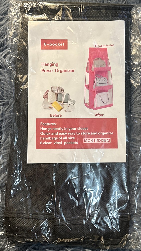 Double-Sided Six-Layer Hanging Storage Bag 1 X $13.99