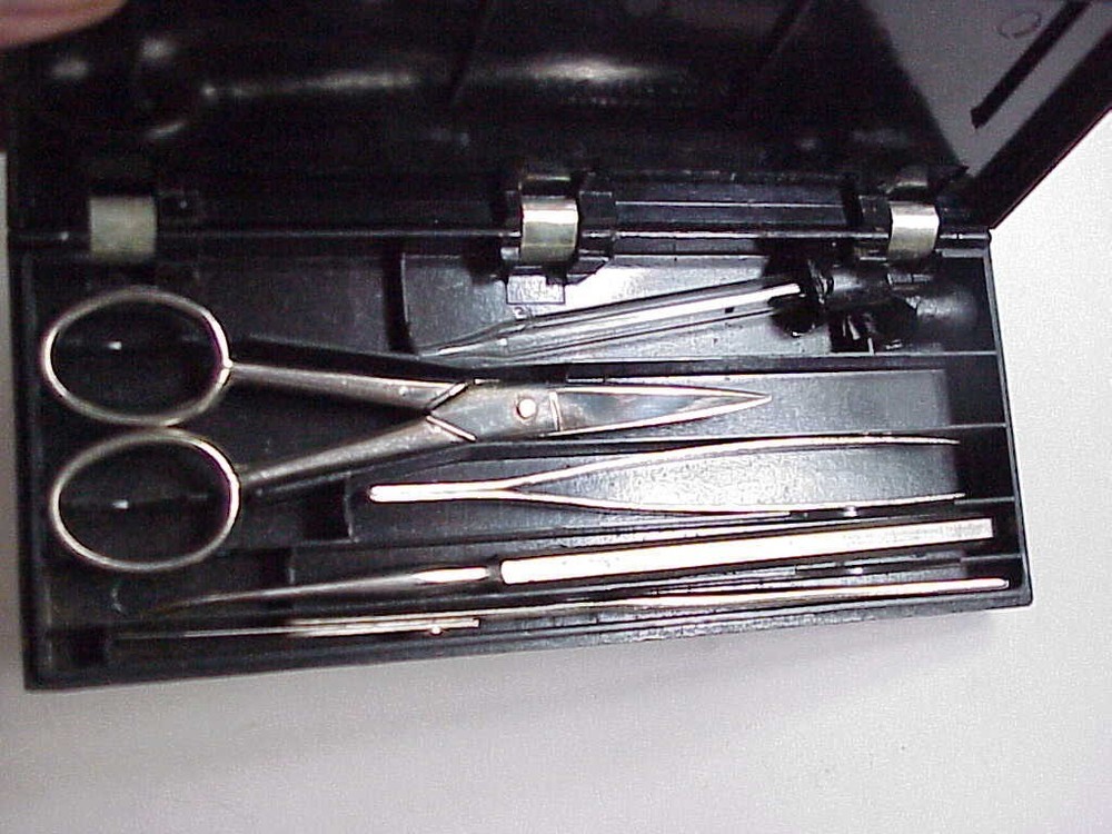 VERY Vintage Wards Science / Medical Dissection Kit.