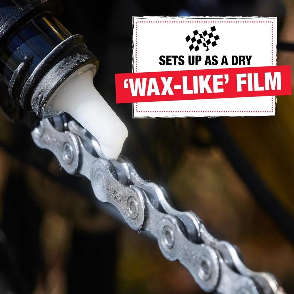 Versatile 8oz Bicycle Chain Lubricant - Minimizes Dirt With Ceramic Tech