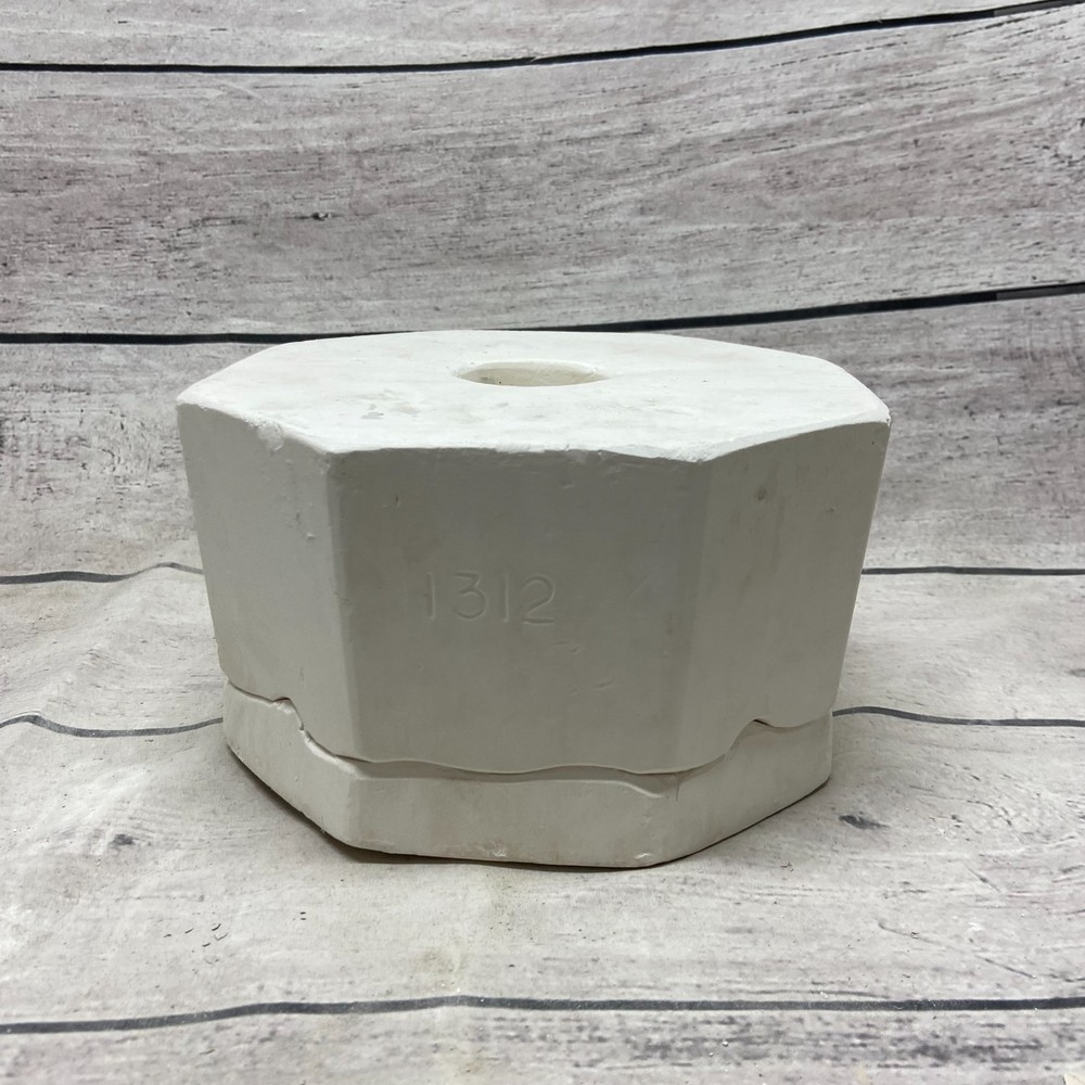 Boothe Mold Ceramic Casting Mold LG Scallop Dip Insert Pour Solid #1312