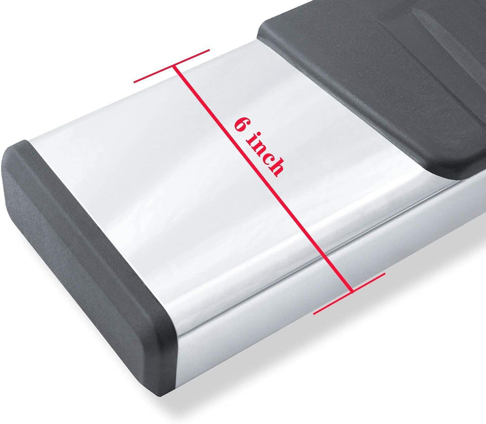 COMNOVA 6 Inches Running Boards& Steps Nerf Bars Compatible with 2019-2026 Chevy