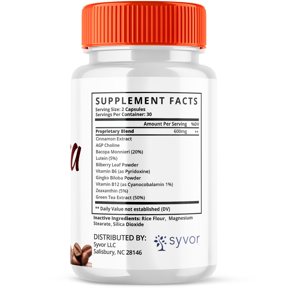 Mocha Lean Advanced Formula Natural Energy & Workout Support Supplement 180 Caps
