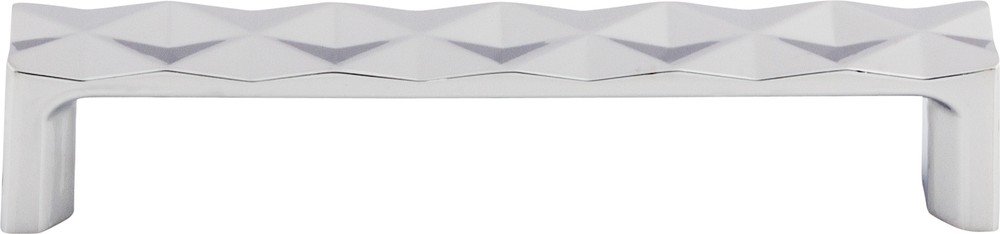 Top Knobs TK562PC Quilted Pull 5 1/16" (c-c) Polished Chrome