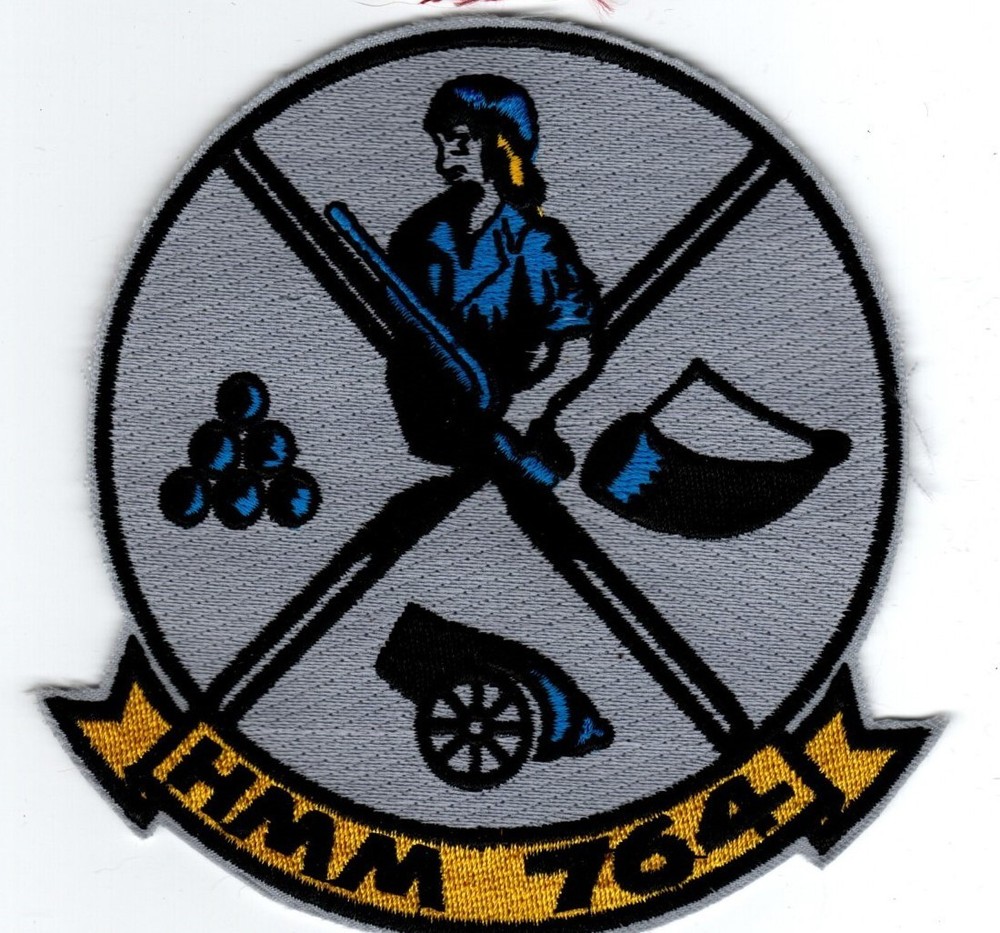 Marine Corps Medium Helicopter Squadron HMM-764 patch.