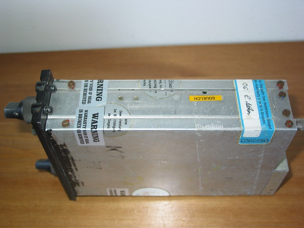 BECKER AR-2008/25 COM RADIO !!! VERY NICE AR COMM 2000 SERIES TRANSCEIVER !!!