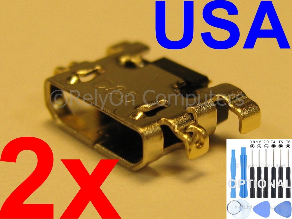 2x USB Charging Port Micro Sync For Amazon Kindle Paperwhite DP75SDI 7th Gen