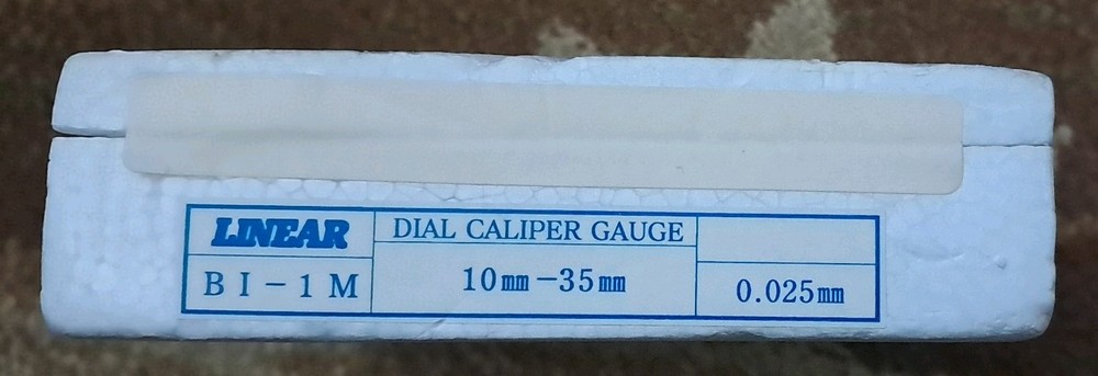 LINEAR BI - 1M Dial Caliper Guage 10mm-35mm Precision