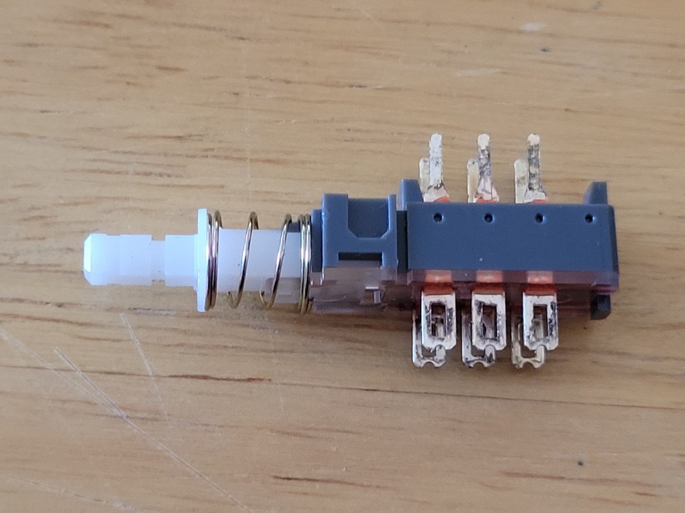 4pcs - E-Switch Latching Switch 6 Pin Service Switch