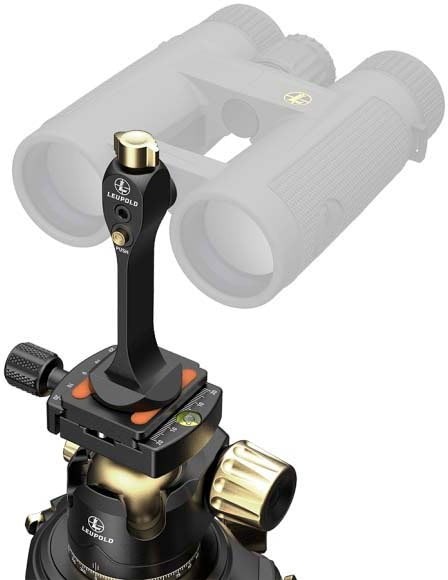 Leupold Quick Stem Binocular Tripod Adapter, Black, 182417 Binocular Accessory