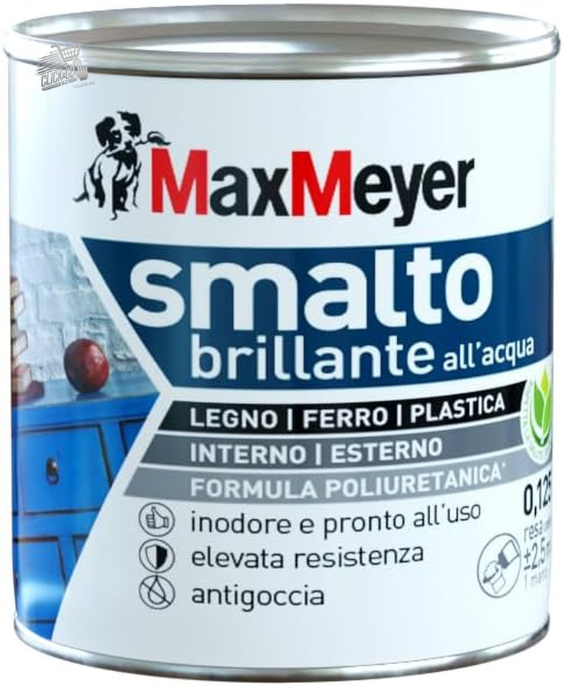 Glossy Dark Green Polyurethane Water Enamel 0.75L