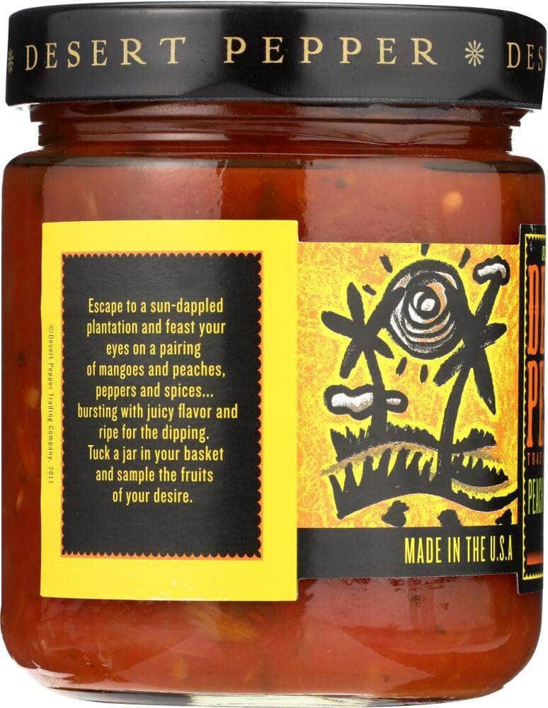 Desert Pepper Peach Mango Salsa - Medium - 16 oz (Pack of 6)